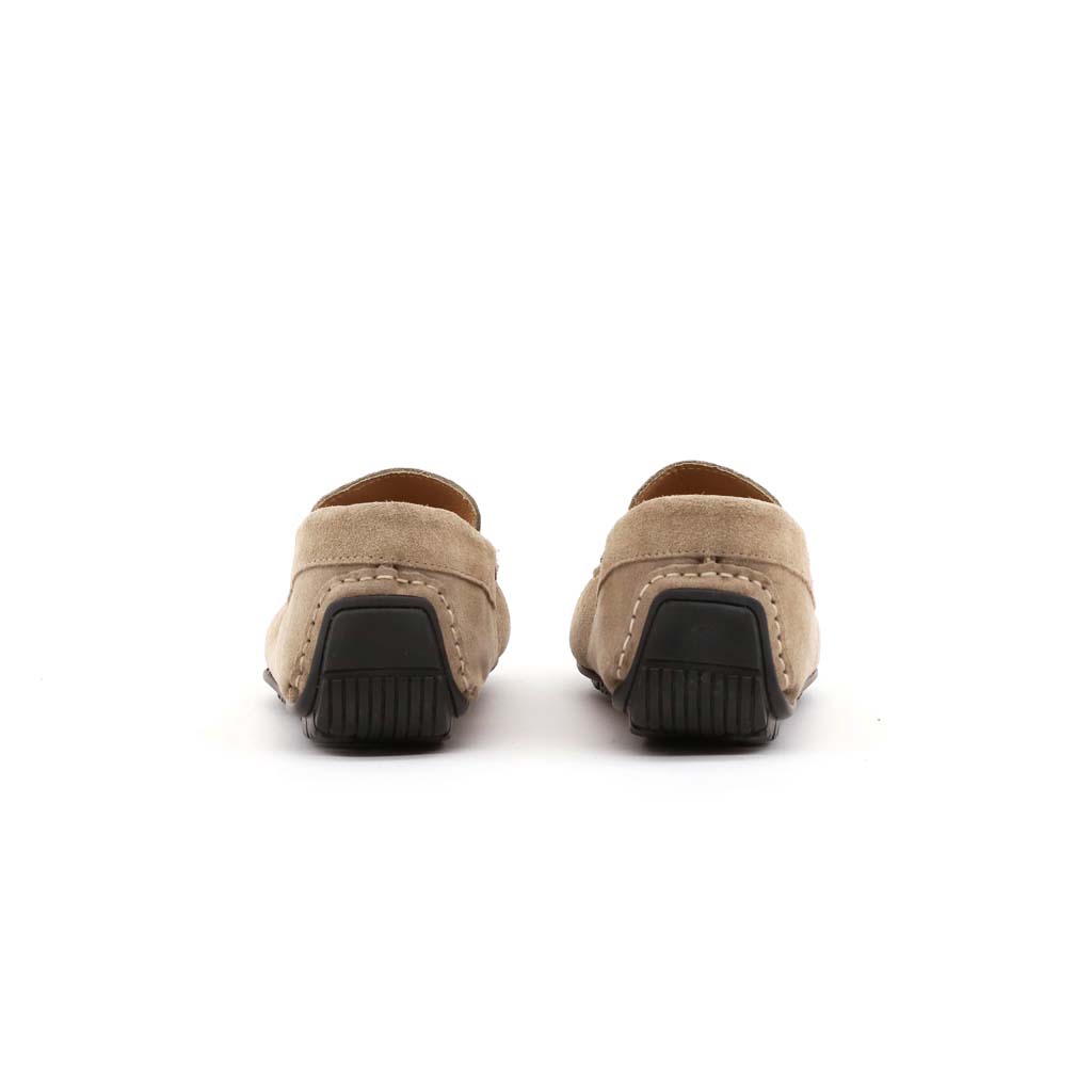 Club Style Mocassino Car Shoe Camoscio Beige